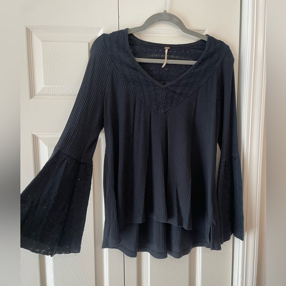 Free People Wide Sleeve Tunic - Picture 2 of 3
